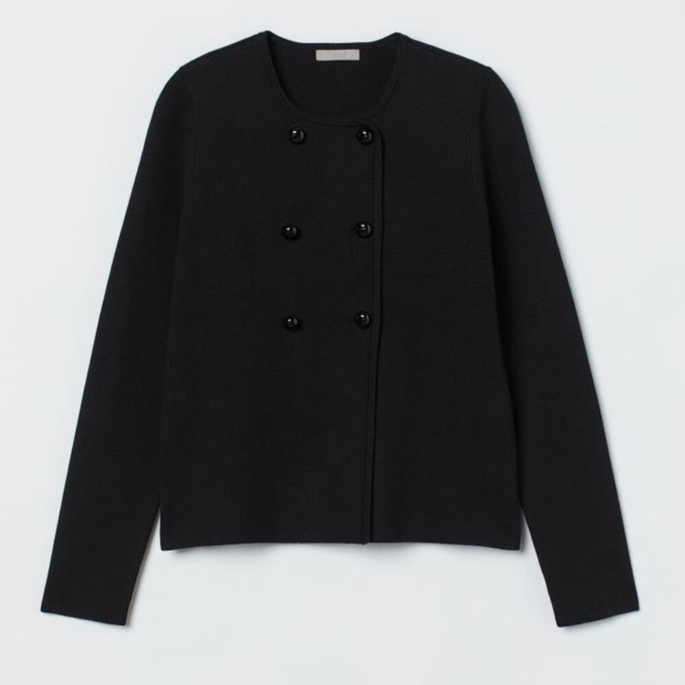 H&M Double Breasted Cardigan Jacket